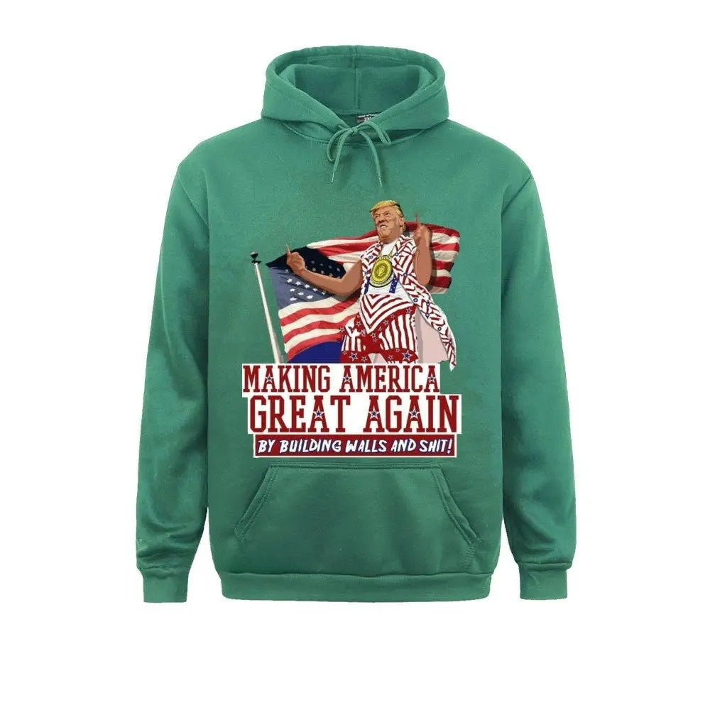 MAGA Build A Wall Hoodie