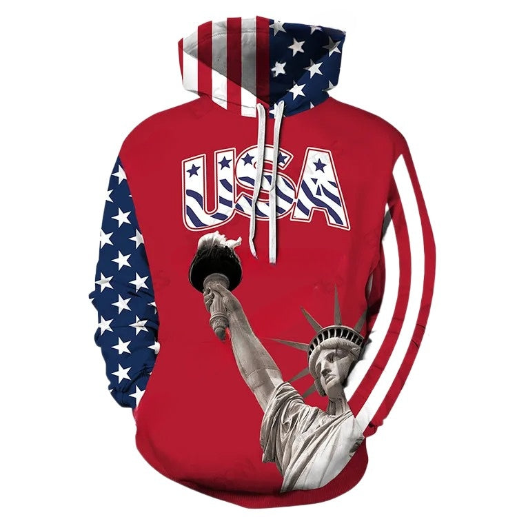 USA Lady Liberty Hoodie