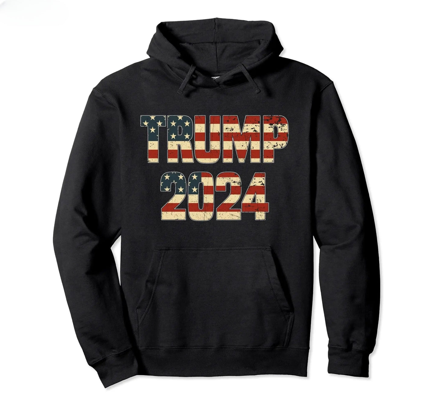 Trump 2024 Flag Hoodie