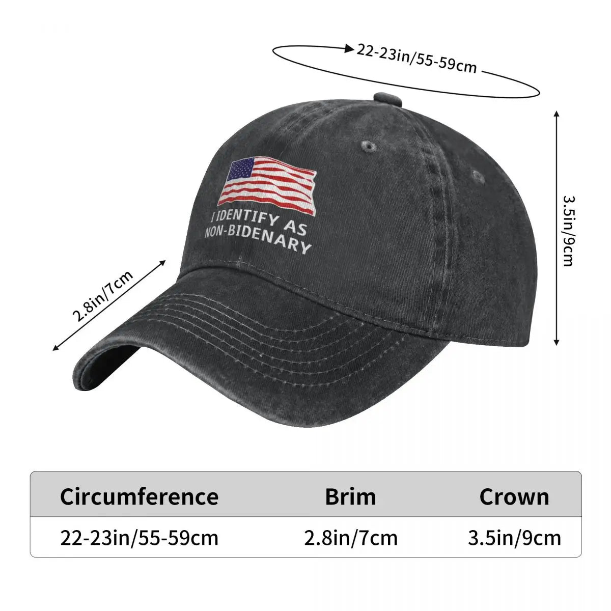 I Identify As Non-Bidenary Hat