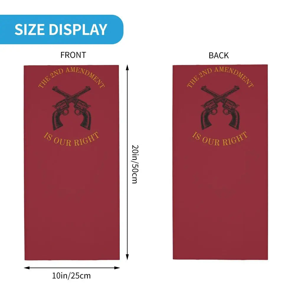 The 2nd Amendment Is Our Right Mask