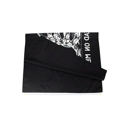 Black Don't Tread On Me Flag