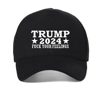Hot Trump 2024 American Presidential Hat Make America Great Again Hat Donald Trump Republican Hat Cap MAGA printing Mesh Cap